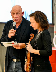 With Joe Bausch in Hamm, Germany Photo René Golz