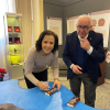 Signing Di Bernardo Chocolate: with “Chocomodica” Festival director Nino Scivoletto